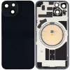 İphone 14 PLUS Full Arka Kapak Orijinal Arka Kemere Lensli (CAM) SİYAH