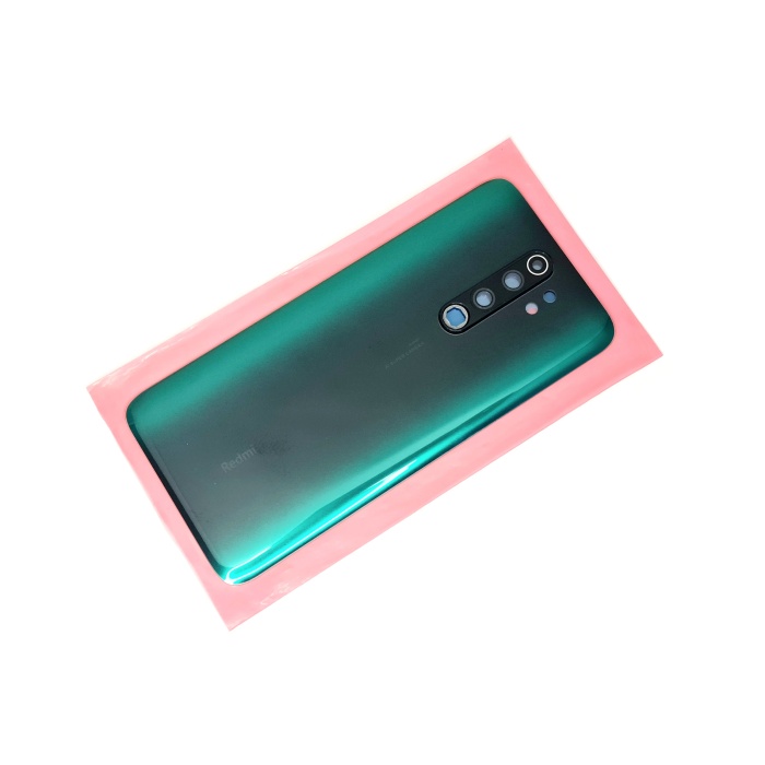 Tkgz Xiaomi Redmi NOTE 8 PRO Arka Kapak (Cam Kamera Camı) Yeşil