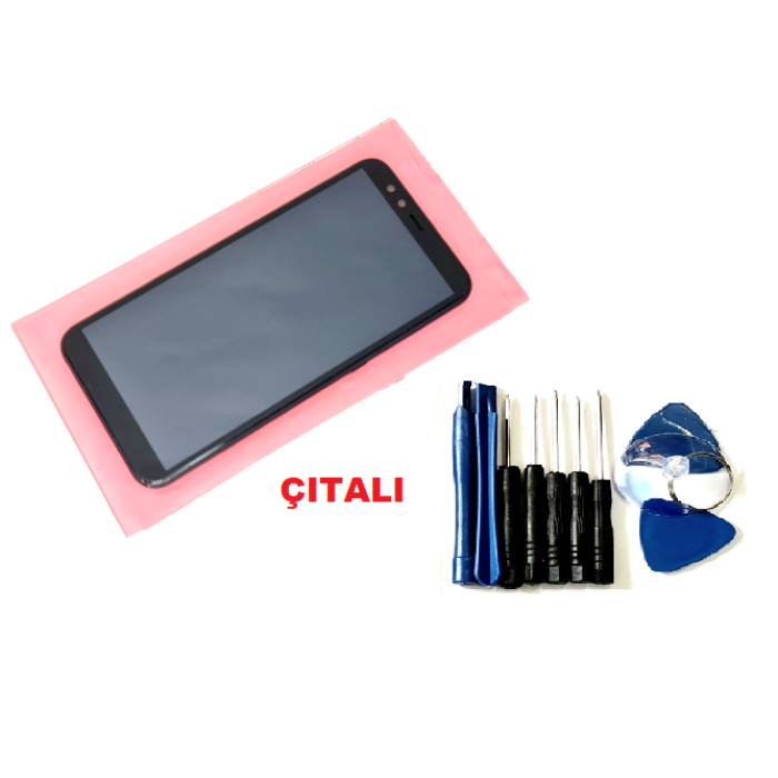 Honor 9 LİTE Lcd Ekran Dokunmatik (ÇITALI TAMİR SETİ) SİYAH
