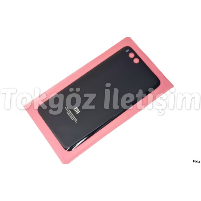 Tkgz Xiaomi Mi Note 3 Arka Kapak Batarya Pil Kapağı(CAM) SİYAH