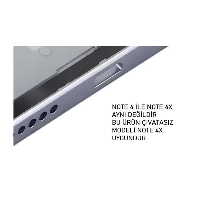 Xiaomi redmi NOTE 4X FULL Kasa Arka Kapak Takım GRİ