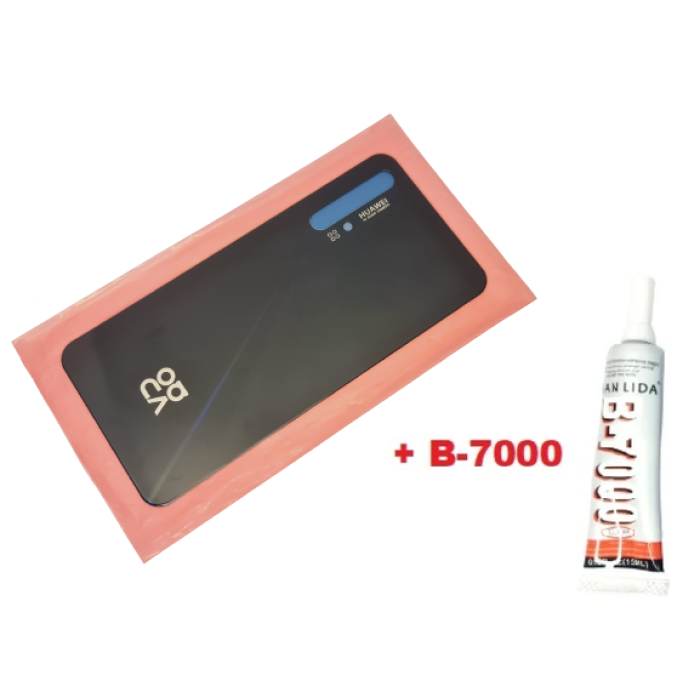 Tkgz - Nova 5T Arka Pil Batarya Kapağı (CAM B-7000) SİYAH