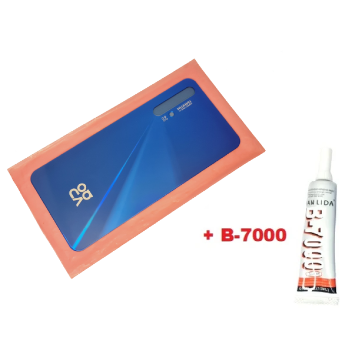 Tkgz - Nova 5T Arka Pil Batarya Kapağı (CAM B-7000) MAVİ
