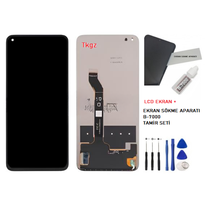 Tkgz - Nova 8İ Lcd Ekran Dokunmatik Orijinal Kalite + B-7000 + TAMİR SETİ