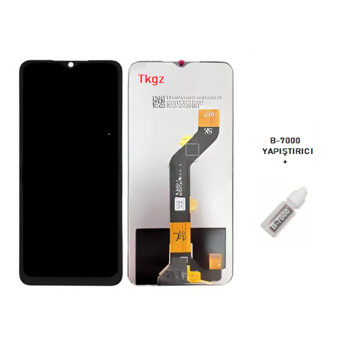 Tecno Spark 9T Uyumlu Lcd Ekran Dokunmatik SERVİS Orijinali + B-7000