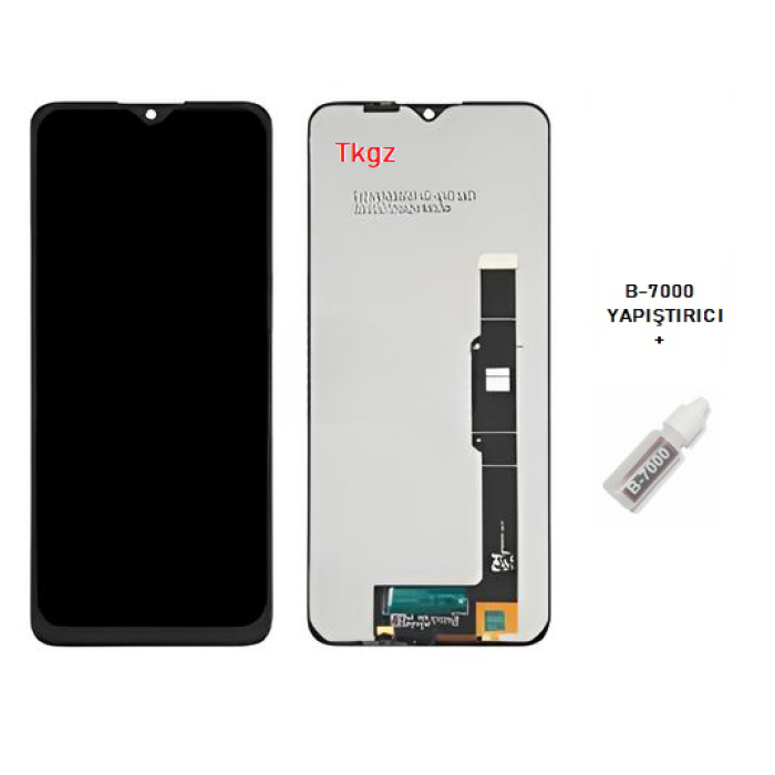 TCL 20SE Uyumlu Lcd Ekran Dokunmatik SERVİS Orijinali + B-7000