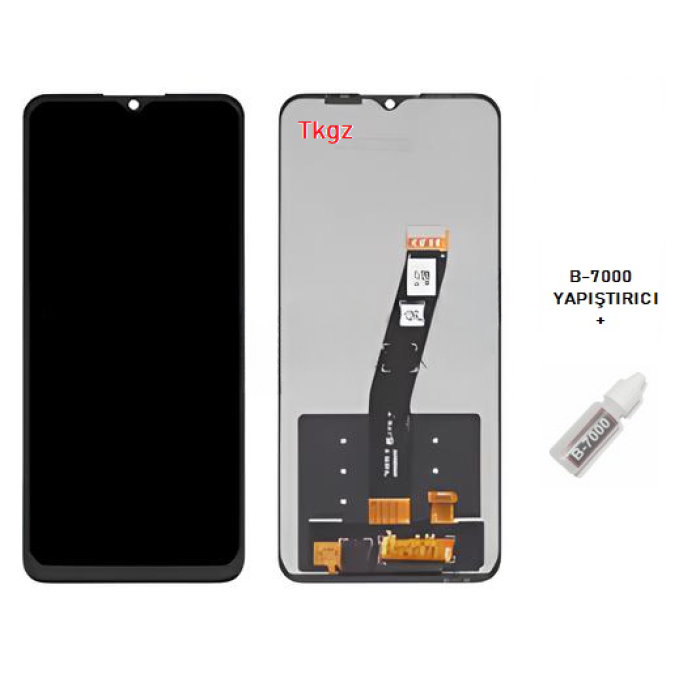 TCL 20E Uyumlu Lcd Ekran Dokunmatik SERVİS Orijinali + B-7000