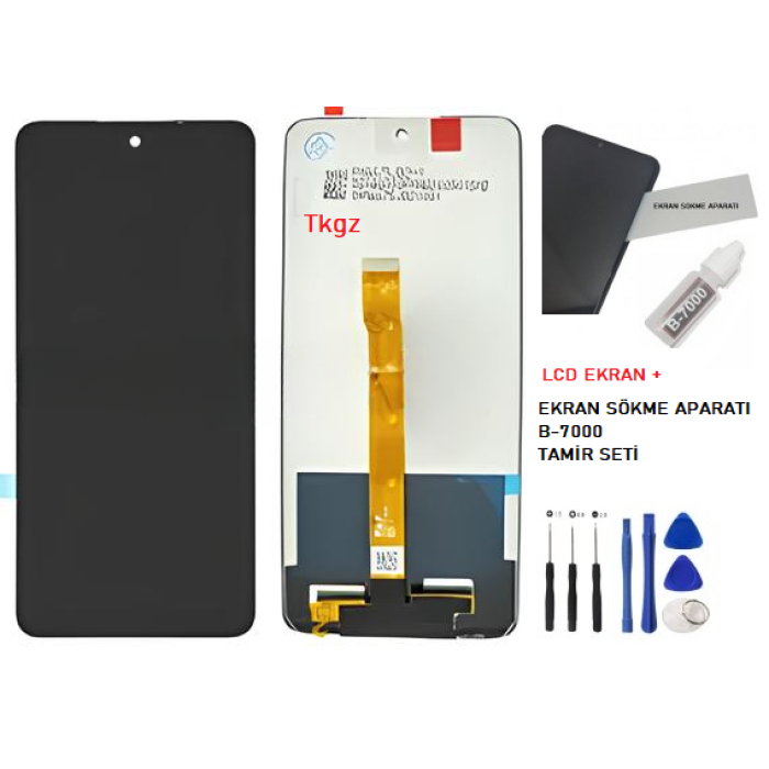 Tkgz Omix X300 Lcd Ekran Dokunmatik SERVİCE PACK + B-7000 + TAMİR SETİ