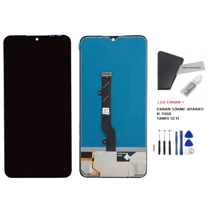 Tkgz Infinix NOTE 12 Lcd Ekran Dokunmatik SERVİCE PACK + B-7000 + TAMİR SETİ