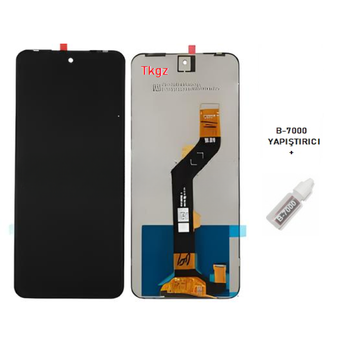 Tkgz Tecno Spark GO 2023 Lcd Ekran Dokunmatik SERVİCE PACK + B-7000
