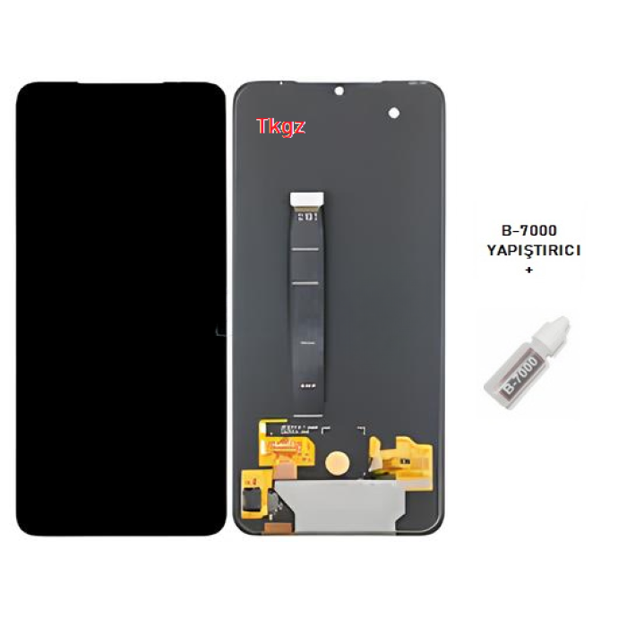 Tkgz Xiaomi Mİ 9 Lcd Ekran Dokunmatik SERVİCE PACK + B-7000