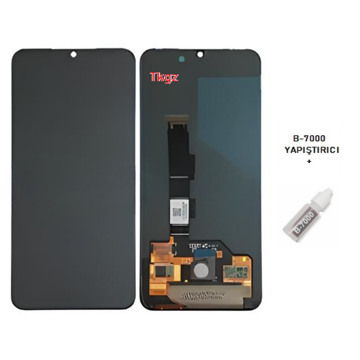 Tkgz Xiaomi Mİ 9SE Lcd Ekran Dokunmatik SERVİCE PACK + B-7000