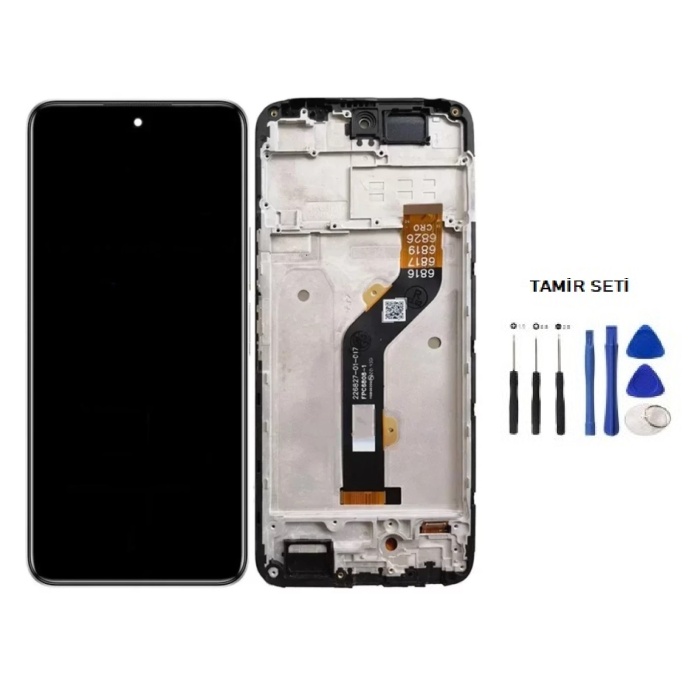 Tkgz Infinix HOT 20 PLAY Lcd Ekran Dokunmatik SERVİCE PACK - FULL ÇITALI + TAMİR SETİ