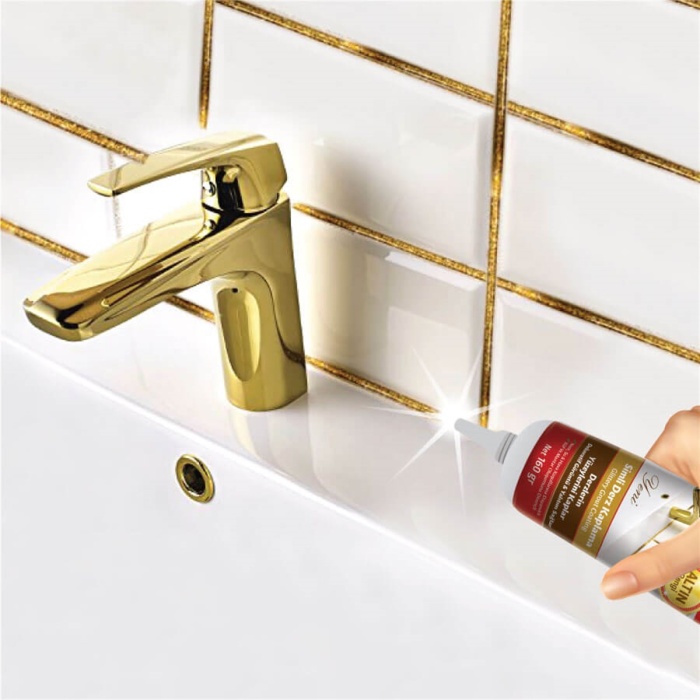Gold Simli Derz Dolgusu - Lavabo Küvet Fayans Derzi Altın Sarısı