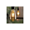 ST-64 4 watt sarı (Amber) ışık Rustik Dekoratif Led Ampul 5li Paket 340 LM  (Armut Tip) 1 Yıl Garantili RF-4W