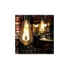 Edison Lambam St64 4 watt Sarı Işık Amber Dekoratif Rustik Led Ampul  1 Yıl Garantili RF-4W (Armut Tip)