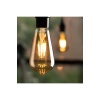 St64 Rustik Led Ampul 4 Watt sarı (Amber) ışık (Armut Tip) 1 Yıl Garantili RF-4W
