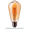 Rf Rustik Flamanlı Ampul Amber (Armut Tip) 340 Lm 1 Yıl Garantili RF-4W