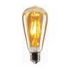 Aral Edison St64 4w Amber Sarı Işık Led Ampul