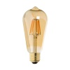 Floresan Ampuller 4 watt sarı (Amber) ışık Rustik Led Ampul