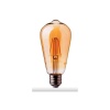 St64 Rustik Led Ampul 4 watt sarı (Amber) ışık