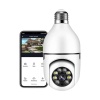 WiFi 360 Panoramik Ampul Kamera Gece Görüş Ses Akıllı Hareket Algılayıcı