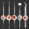 6 Parça Kutulu Ağız Bakımı Diş Bakım Seti Ağız Hijyen Takımı