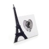 Decotown Dekoratif Eyfel Paris Desenli Ahşap Resim Fotoğraf Çerçevesi Standı