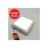Kare Sıva Üstü 12 Watt Led Panel Armatür Trafolu Gün Işığı