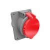 Bemis 5/63A. 45° Eğik Makine Priz (3P+E+N) 380V. 50/60 Hz. 6h CEE Norm Seri IP44