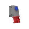 Bemis 5/63A. 90° Eğik P. Prizli Duvar Priz (3P+E+N) 380V. 50/60 Hz. 6h CEE Norm Seri IP44