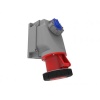 Bemis 5/63A. 90° Eğik 1/16A. M. Prizli Duvar Priz (3P+E+N) 380V. 50/60 Hz. 6h CEE Norm Seri IP67