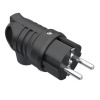 Bemis Monofaze Kauçuk 1x16A. (2P+E) 200/250V. IP 44 UPS Kulplu Eğik Fiş