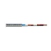 Reçber CCTV 1+2 HF RG 6 U/6 Class B Cu/Cu 2x0,75mm2 Euro-Class Eca Halojen Free Kılıflı Kamera Kablo