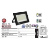 Horoz Pars-50 50W 38,5x162x218 Yeşil Ledli Projektör