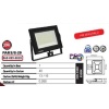 Horoz Pars/S-20 20W 56x150x188 Ledli Pir Sensörlü Projektör
