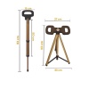 Katlanabilir Baston Tabure, Walking stick and portable stoo