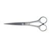 -1278 M-538 Metal Saplı Düz Saç Makası No: 6 İnç / 15,24 Cm - Paslanmaz Çelik