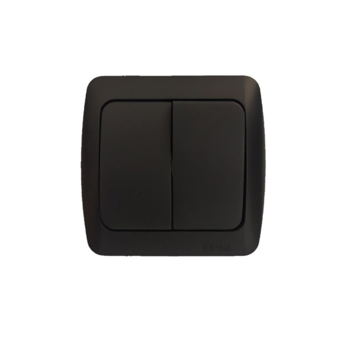 Sıva Üstü Siyah (Vantablack) Komütatör Elbi / Alsu
