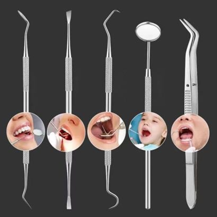6 Parça Kutulu Ağız Bakımı Diş Bakım Seti Ağız Hijyen Takımı