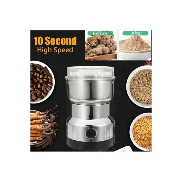 Elektrikli Kahve Değirmeni Çok Fonksiyonlu Un Öğütme Makinesi Tahıl Fındık Baharat Tahıl Öğütücü