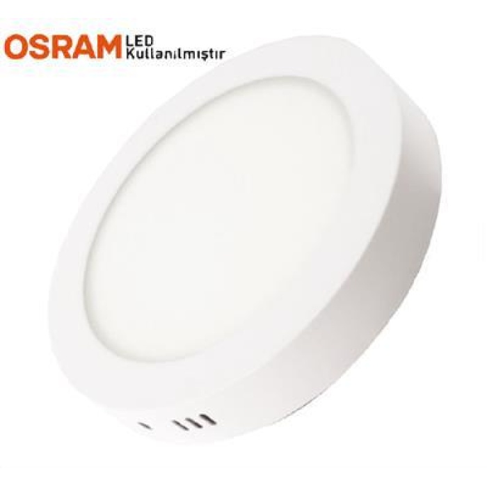 Ack 12W 1020LM 170x40 Sıva Üstü Yuvarlak Led Panel Armatür AP03-01200-01210-01230
