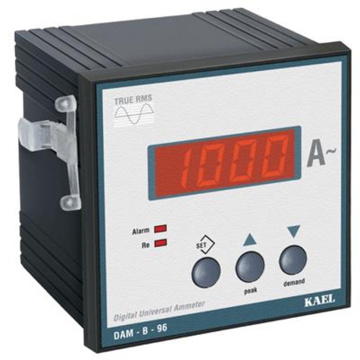 Kael Aşırı Akım Setli AC Ampermetre 96x96