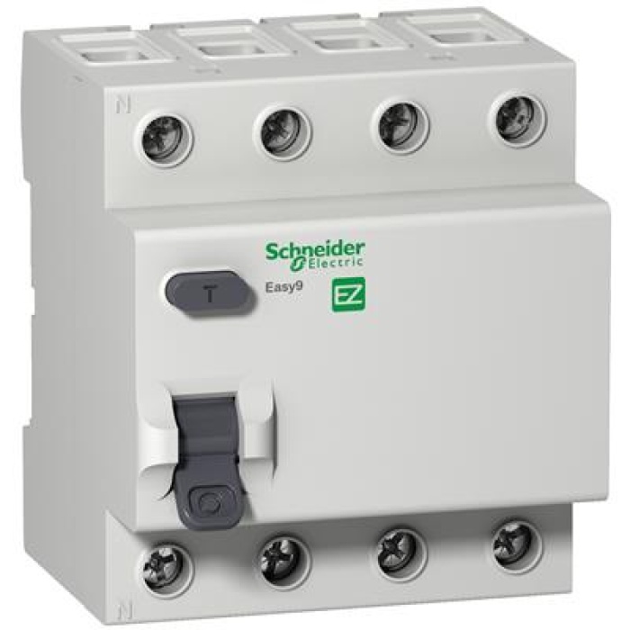 Easy9 RCCB 4P 63A 30MA AC-type 400V Trifaze Kaçak Akım Rölesi