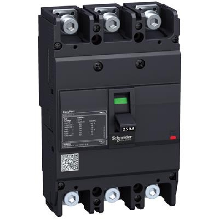 Schneider EasyPact EZC 3P 36 kA 220/240 V250A MCCB Kompakt Şalter
