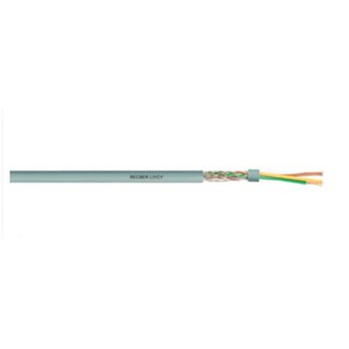 Reçber LIYCY 2x2,5mm² PVC Sinyal Kablo