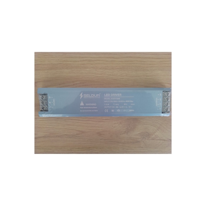 33A 400 watt 12 volt Ultra Slim Şerit Led Trafosu