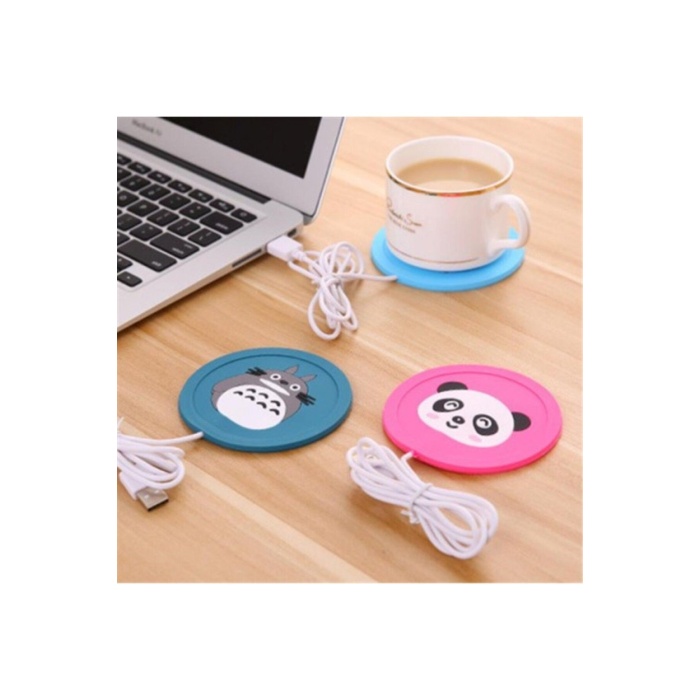 USB Silikon Bardak Altı Isıtıcı