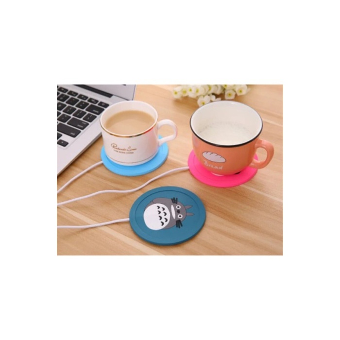 USB Silikon Bardak Altı Isıtıcı