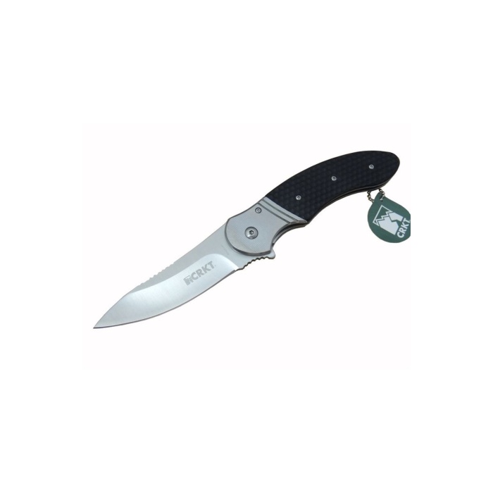 CRKT Hotenanny K 300 KXP Kamp Çakı 23 cm - Kaymaz Sap, Otomatik, Kılıflı